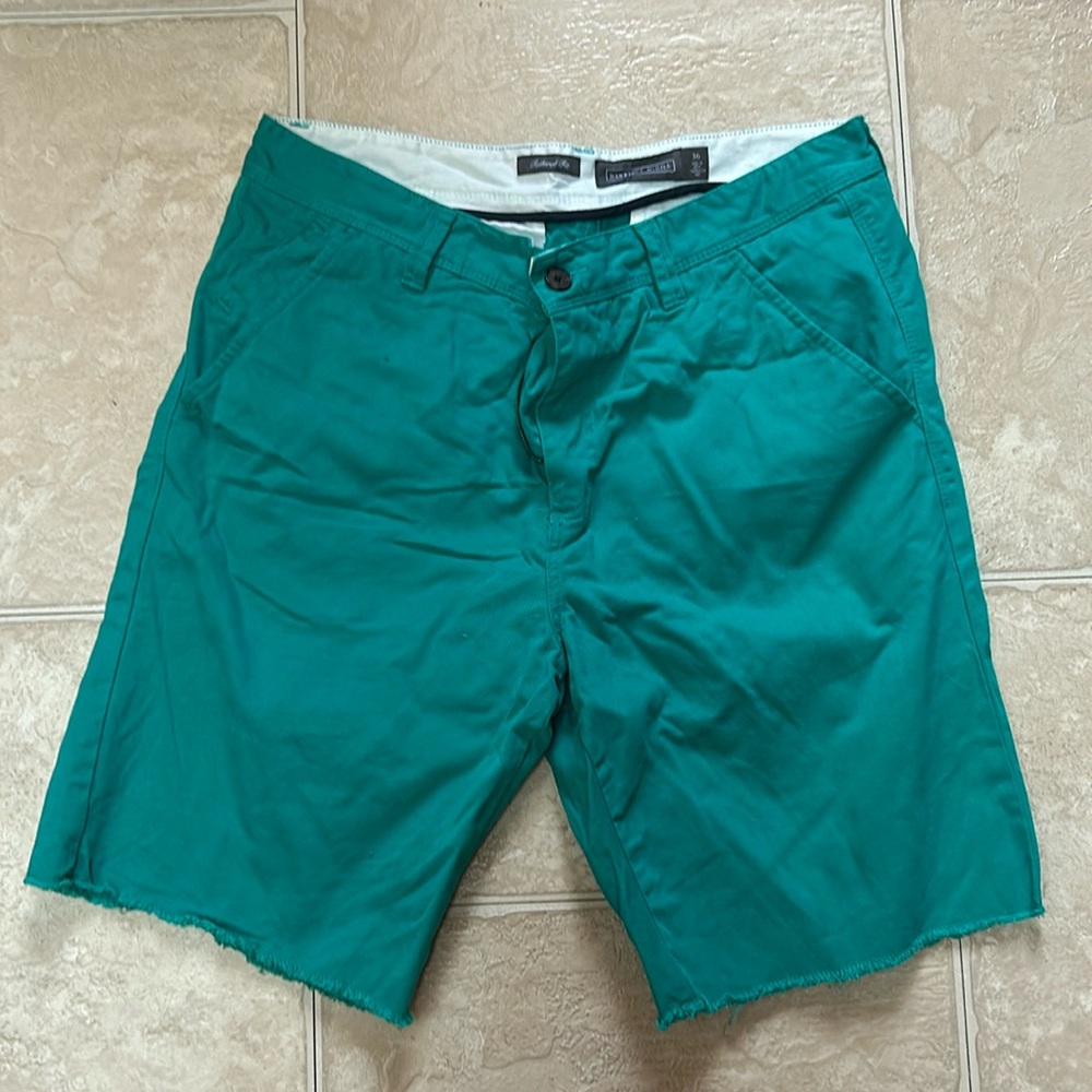 Men’s teal shorts
